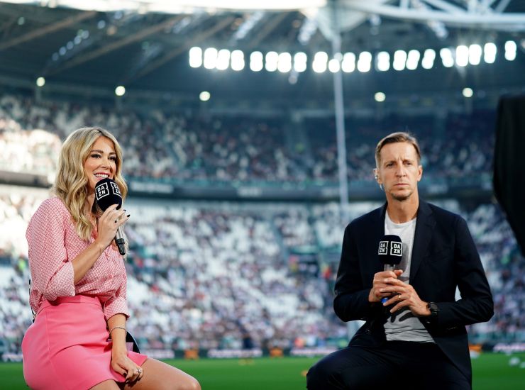 Diletta Leotta e Massimo Ambrosini (LaPresse) - ilposticipo.it