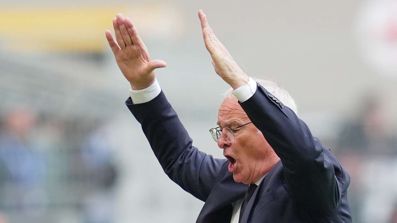 Claudio Ranieri furioso