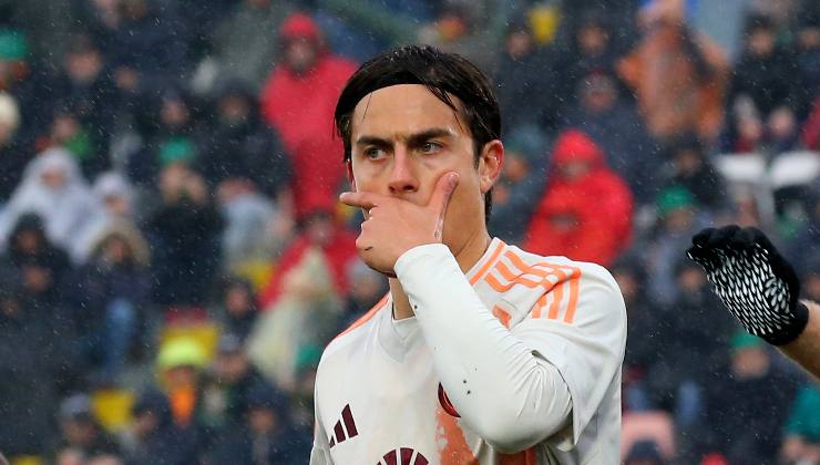 Esultanza di Paulo Dybala