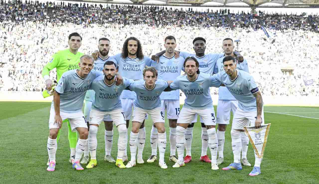 Giocatori S.S.Lazio (LaPresse) - ilposticipo.it