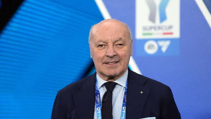 Il presidente dell'Inter Giuseppe Marotta