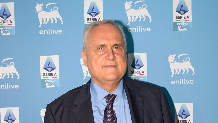 Il presidente della Lazio