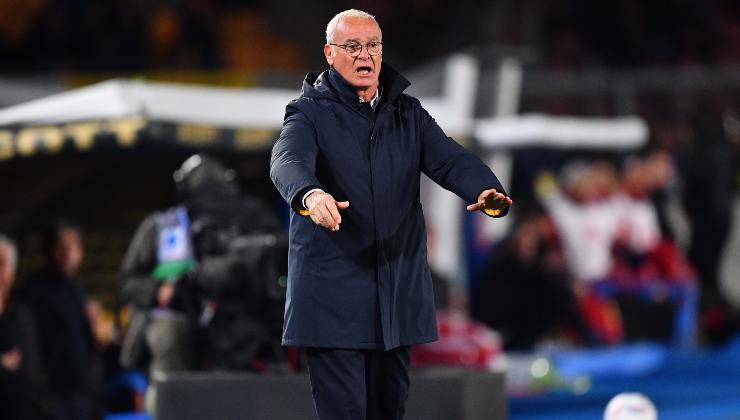 Ranieri in panchina