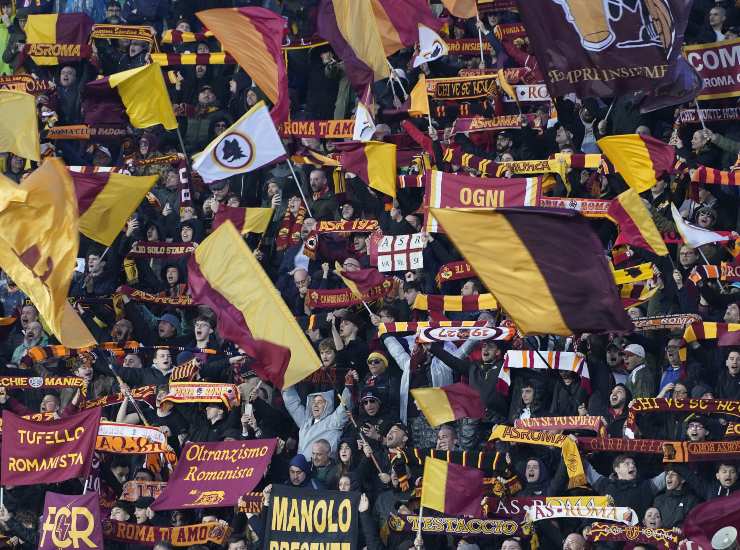 Tifosi romanisti (LaPresse) - ilposticipo.it