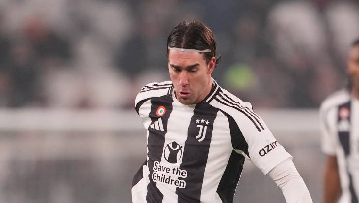 Vlahovic in azione