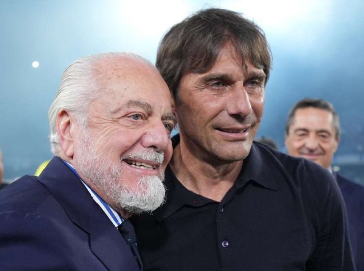 Aurelio De Laurentiis e Antonio Conte