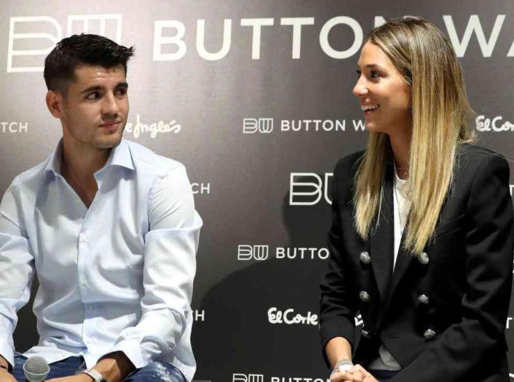 Alvaro Morata e Alice Campello