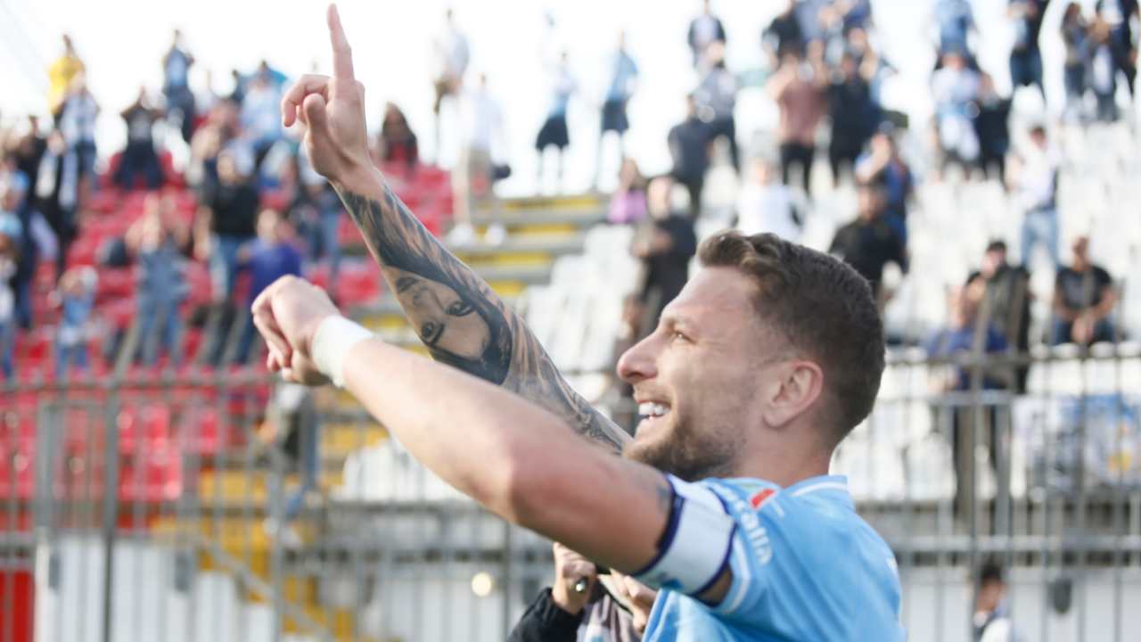 Ciro Immobile sorride