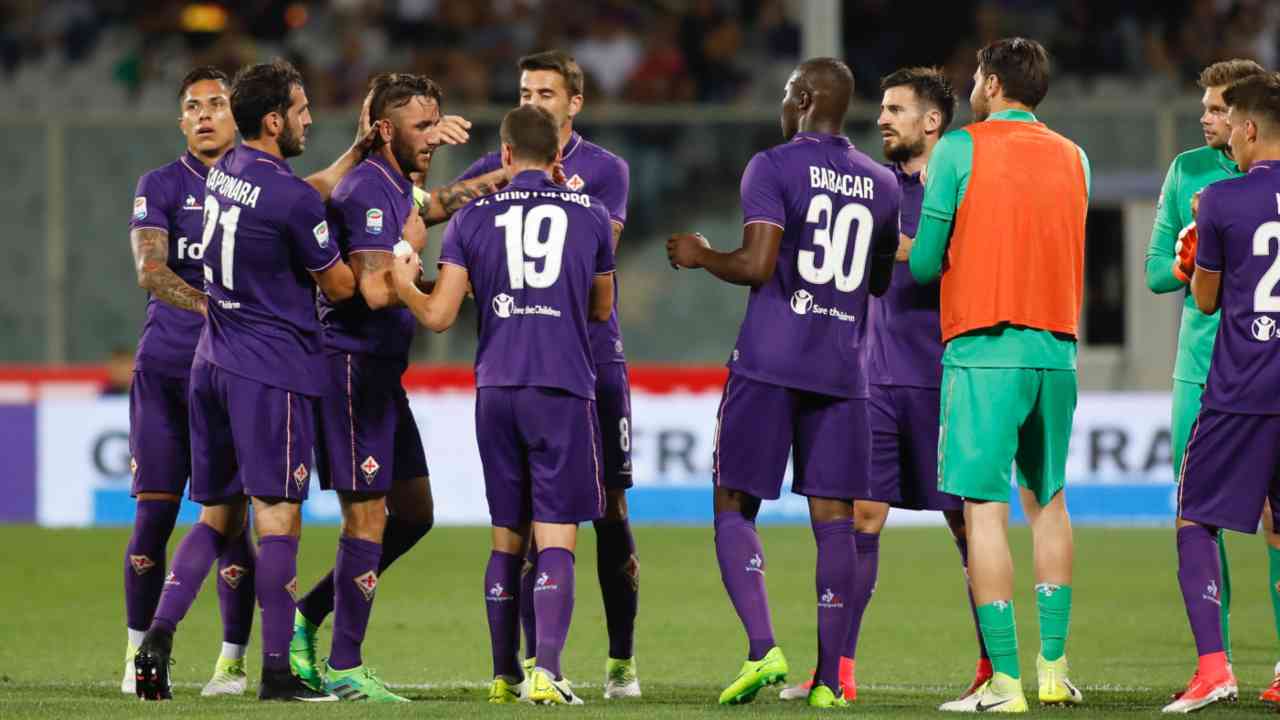 Una sola stagione con i viola