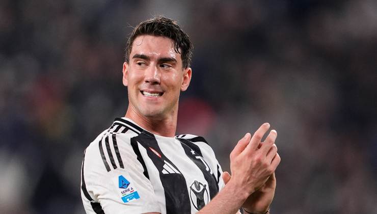 Il sorriso di Vlahovic