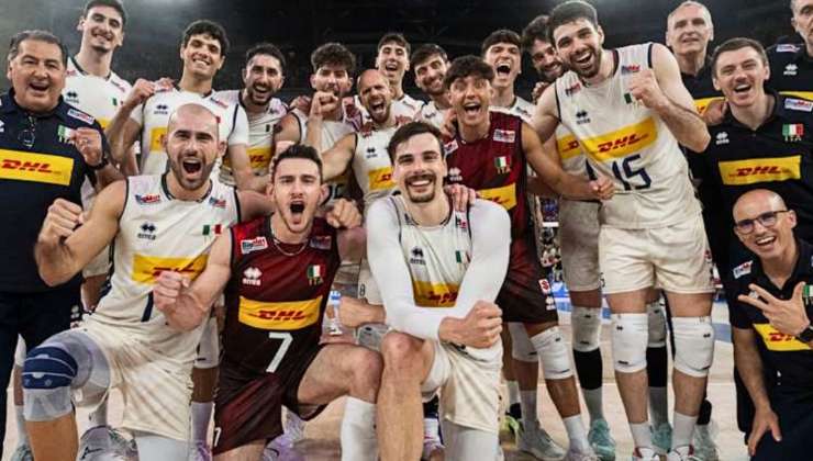 Gli azzurri di De Giorgi continuano la loro avventura