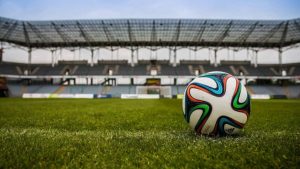 Un campo generico da calcio