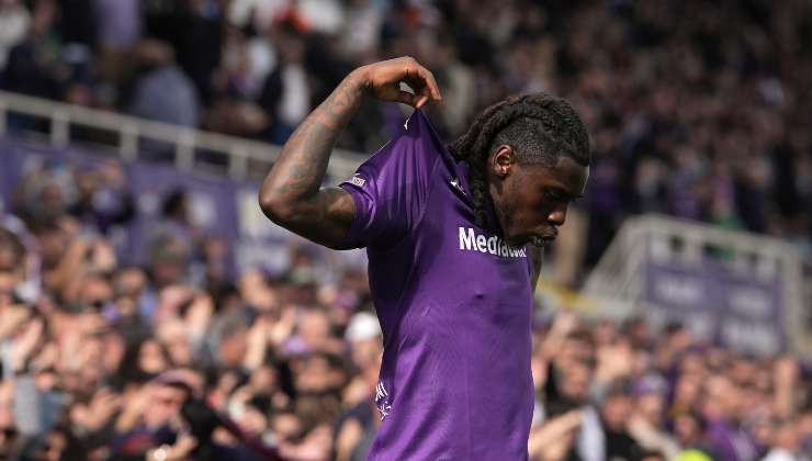 L'esultanza di Moise Kean