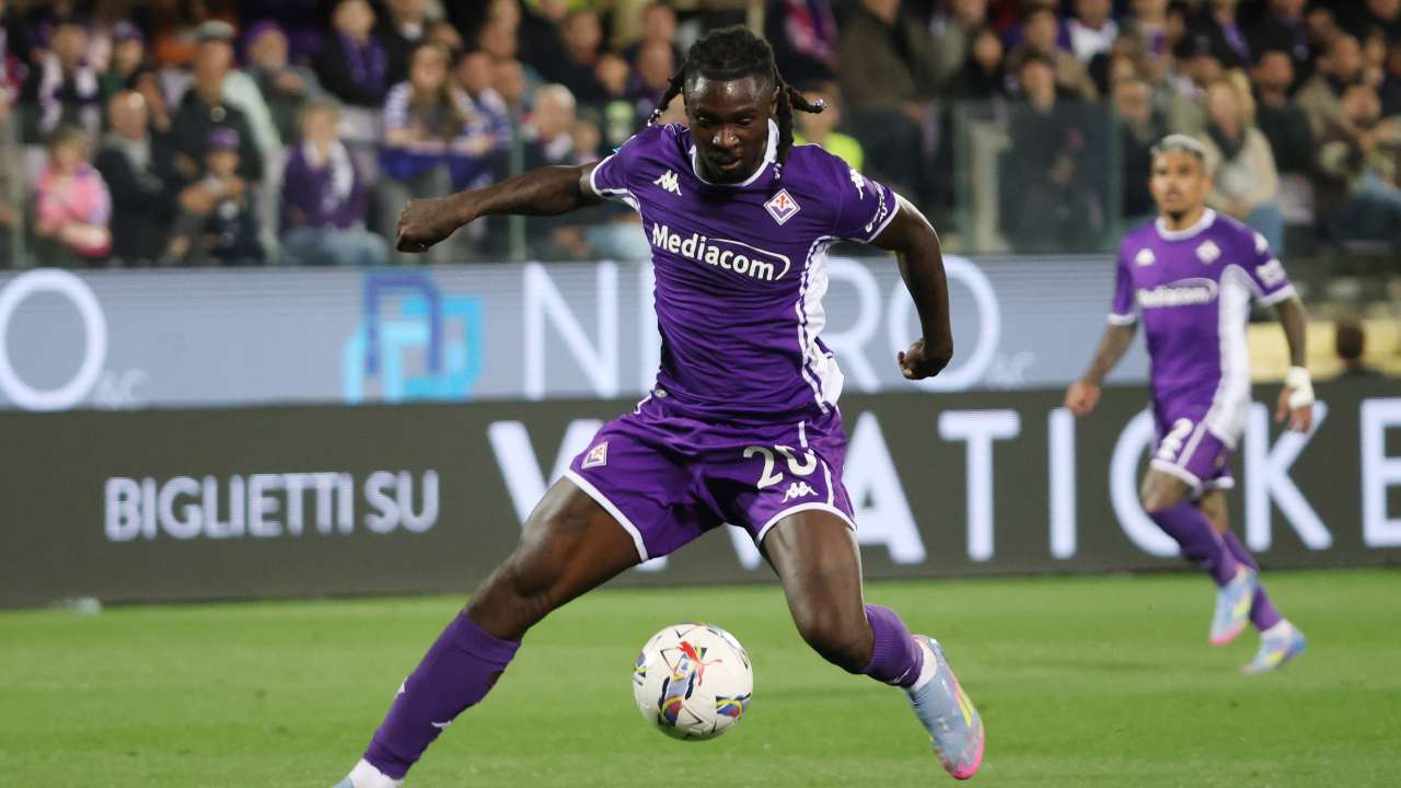 Moise Kean in azione