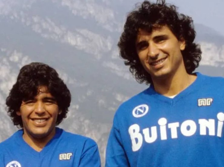 Maradona e Carnevali