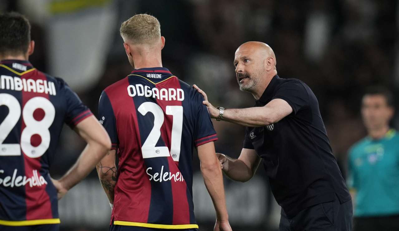 Italiano e Odgaard (LaPresse) - ilposticipo.it