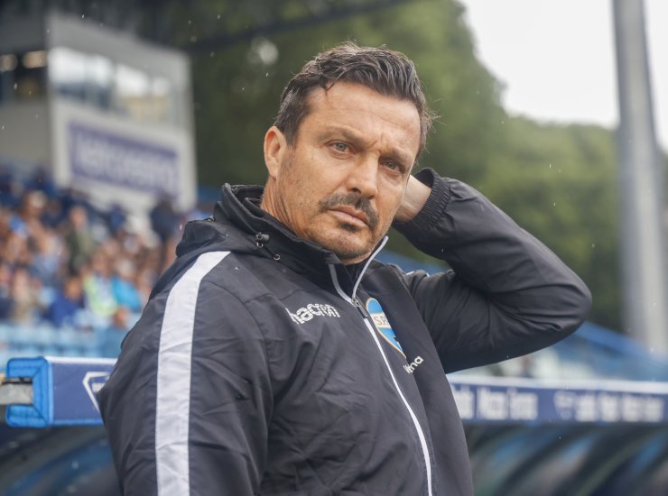 Massimo Oddo, allenatore Milan Futuro ai tempi della Spal (LaPresse) - ilposticipo.it