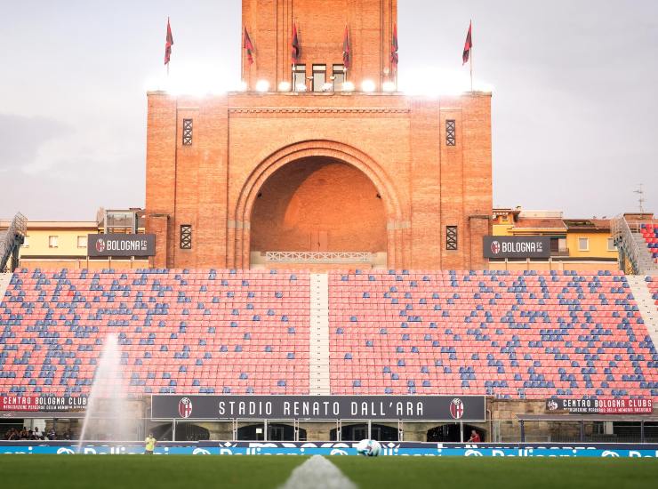 Stadio Dall'Ara di Bologna (LaPresse) - ilposticipo.it