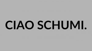 Ciao Schumi