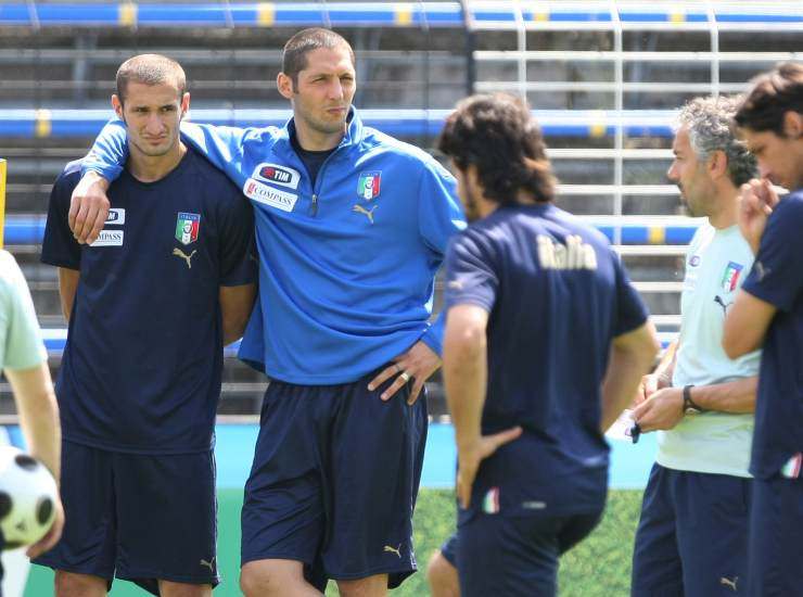 Giorgio Chiellini ai tempi della Nazionale