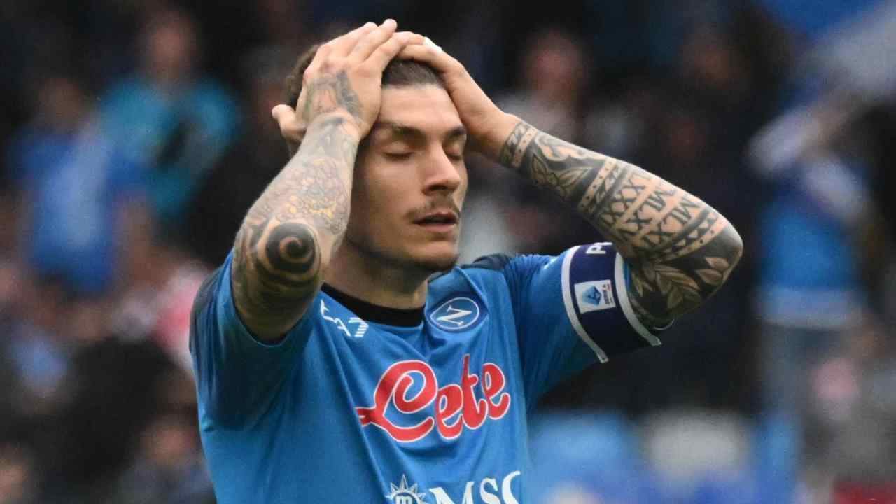 Giovanni Di Lorenzo disperato