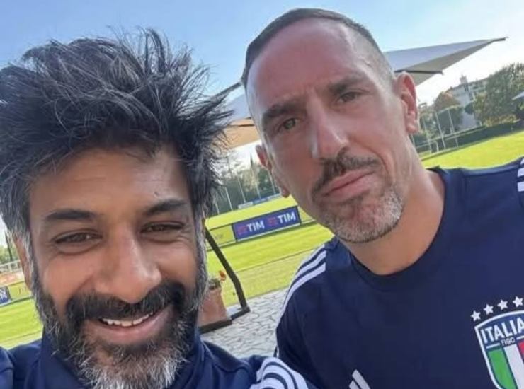 Vikash Dhorasoo e Franck Ribery 